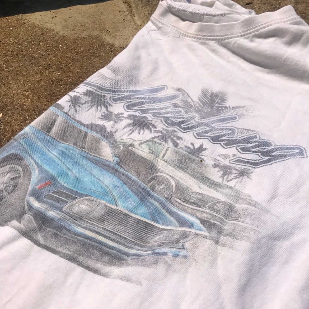 Newport Blue Classic Car T-Shirt - XL